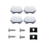 14 LED Chrome License Plate Frame - White LED/Clear Lens - Image 3