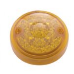 15 LED 3" Dual Function Reflector Single Face Light Only - Amber LED/Amber Lens (Bulk)