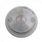 15 LED 3" Dual Function Single Face Light Only - Red LED/Clear Lens