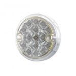 15 LED 3" Reflector Series 3 Light Only for Double Face Housing - Red LED/Clear Lens (Bulk) - Image 2