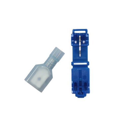 16-14 AWG .250 Tab FI Nylon M Disconnect w/ 16-14 AWG T-Tap Slice, 4/4 Pcs.