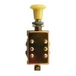 16 Amp 12V Universal HD Off/On/On Fused Push-Pull Switch w/ 1/2" Mounting Stem, 1 Pc.