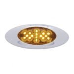16 LED Phantom I Reflector Light (Clearance/Marker) - Amber LED/Amber Lens (Bulk)