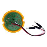 17 LED Dual Function Watermelon Cab Light - Amber LED/Amber Lens (Bulk) - Image 7