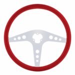 18" Color GT Steering Wheel - Indigo Red