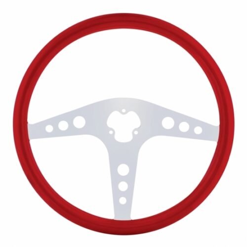 18" Color GT Steering Wheel - Indigo Red