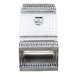 18"L X 25"W X 28"H Aluminum Step Saddle Box