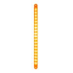 19 LED 12" Reflector Turn Signal Light Bar - Amber LED/Amber Lens (Bulk)