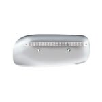 19 LED Rear Headlight Housing Cover For 2008-2023 Peterbilt 389 (Passenger)-Amber LED/Clear Lens - Image 2