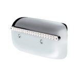 19 LED Rear Headlight Housing Cover For 2008-2023 Peterbilt 389 (Passenger)-Amber LED/Clear Lens - Image 4