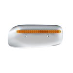 19 LED Rear Headlight Housing Cover For 2008-2023 Peterbilt 389 (Passenger)-Amber LED/Lens - Image 2
