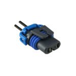 2-Wire Universal Halogen Low Beam Headlight Connector (Metri-Pack 280 Series),1 Pc.