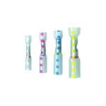 24-22 to 20-18 AWG CS Multi-Wire Heat Shrink Connector - Clear w/ White Dash (5-Pack)