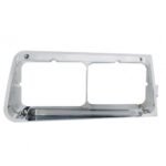 24 LED Headlight Bezel With GloLight For 1989-2009 Freightliner FLD - Passenger - Clear Lens - Image 2