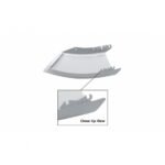 24.8" Painted Bumper End For Freightliner M2-106 - Passenger - Image 3