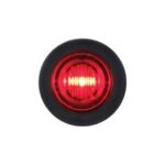 3 LED 3/4" Mini Light (Clearance/Marker) - Red LED/Red Lens