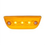 3 LED Cab Light For 2013-2021 Peterbilt 579 & Kenworth T680/T770/T880 -Amber LED/Lens