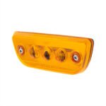 3 LED Cab Light For 2013-2021 Peterbilt 579 & Kenworth T680/T770/T880 -Amber LED/Lens - Image 4