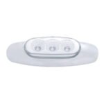 3 LED Reflector Light (Clearance/Marker) - Red LED/Clear Lens (Bulk) - Image 2