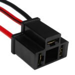 3-Wire Universal 9003 & H4 Halogen Sealed Beam Headlight Connector, 1 Pc.