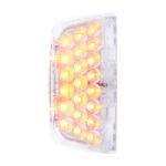 31 LED Turn Signal Light For 1987-2007 Peterbilt 379/378/357  - Amber LED/Clear Lens