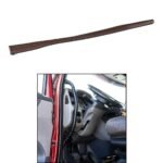 31.5" Driver Assist Grab Bar Cover - Brown Engineered Leather - Image 3