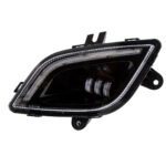 34 LED Black Fog Light With LED Light Bar For 2018-2024 Freightliner Cascadia - Driver - Image 2