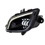 34 LED Black Fog Light With LED Light Bar For 2018-2024 Freightliner Cascadia - Driver - Image 3