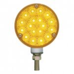36 LED Reflector Double Face Turn Signal Light - Amber & Red LED/Amber & Red Lens - Image 2