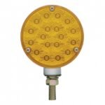 36 LED Reflector Double Face Turn Signal Light - Amber & Red LED/Amber & Red Lens - Image 3