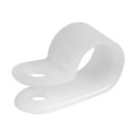 3/8" I.D. Natural Nylon Cable Clamps (22-Pack)