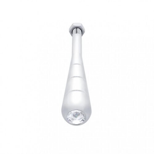 4-3/4" Steering Column Tilt Handle With Clear Crystal