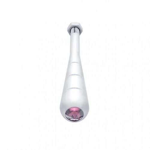 4-3/4" Steering Column Tilt Handle With Purple Crystal