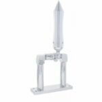 4" Chrome Air Horn Lever Set With "Talladega" Grip