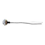 4 LED Round License Light - White LED (Bulk) - Image 4