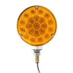 42 LED Reflector Double Face Competition Series Turn Signal Light-Amber & Red LED/Lens - Image 2