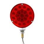 42 LED Reflector Double Face Competition Series Turn Signal Light-Amber & Red LED/Lens - Image 4
