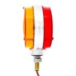 42 LED Reflector Double Face Competition Series Turn Signal Light-Amber & Red LED/Lens - Image 9