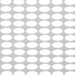 430 Stainless Grille Mesh For Peterbilt 379 With Extended Hood - Straight Oval Holes - Image 2