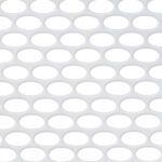 430 Stainless Grille Mesh For Peterbilt 379 With Short Hood - Alternating Oval Holes - Image 2