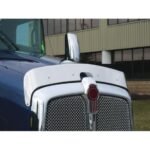 430 Stainless Steel Bug Shield For 2007-2017 Kenworth T660 - Image 2