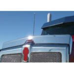 430 Stainless Steel Bug Shield For 2014+ Kenworth T880 - Image 2
