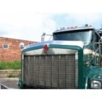 430 Stainless Steel Bug Shield For Kenworth T800 Wide Hood/C500 (2007+) - Image 2