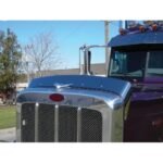 430 Stainless Steel Bug Shield For Peterbilt 388 (2008-2015), 389 (2008-2023) & Heavy Haul 367 (2008-2015) - Image 2