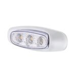 5 LED Reflector Light (Auxiliary/Utility) With Side Ditch Light - Amber LED/Clear Lens (Bulk) - Image 7