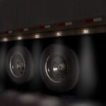 5 LED Reflector Light (Auxiliary/Utility) With Side Ditch Light - Amber LED/Clear Lens (Bulk) - Image 10