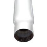 6" Curved Reduce To 5" O.D. Bottom Exhaust - 96" L - Image 2