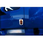 6 LED Chrome Door Handle Cover For 2018-2024 Freightliner Cascadia - Driver, Amber LED - Image 5