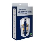 6 LED Chrome Door Handle Cover For 2018-2024 Freightliner Cascadia - Driver, Red LED - Image 6