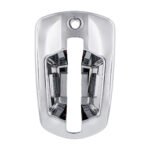 6 LED Chrome Door Handle Cover For 2018-2024 Freightliner Cascadia - Passenger, Green LED - Image 2
